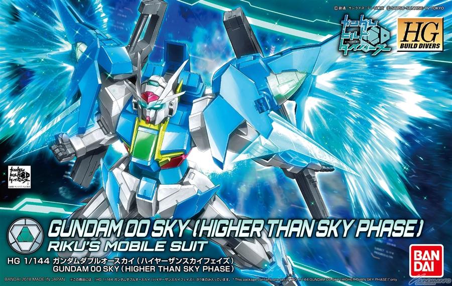 HGBD 1/144 Gundam 00 Sky [Higher Than Sky Phase] - Image 2