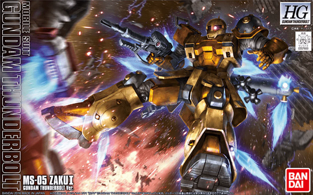 HGTB 1/144 Zaku I (Gundam Thunderbolt Ver) - Image 2