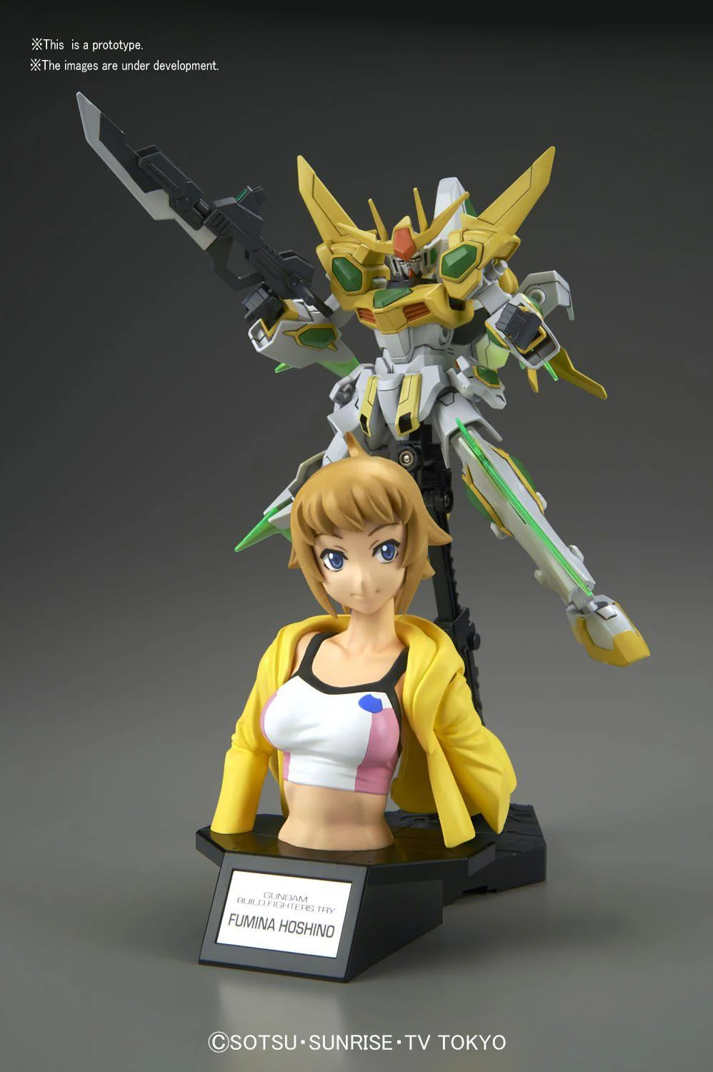Hoshino Fumina "Gundam Build Fighters Try", Bandai Figure-rise Bust - Image 10