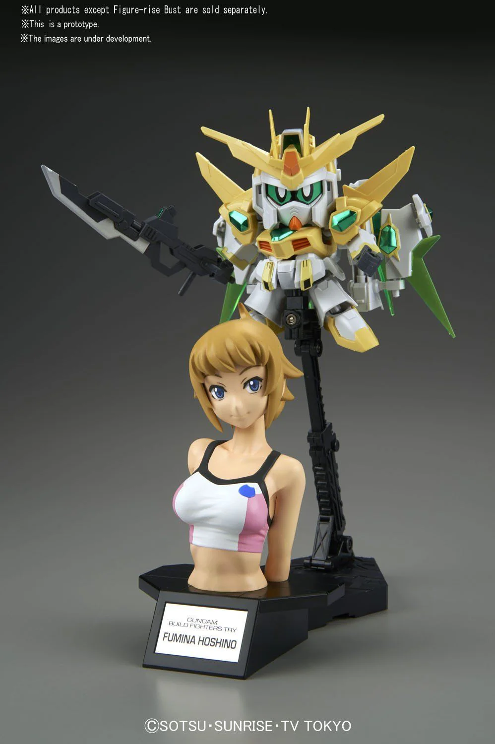 Hoshino Fumina "Gundam Build Fighters Try", Bandai Figure-rise Bust - Image 11