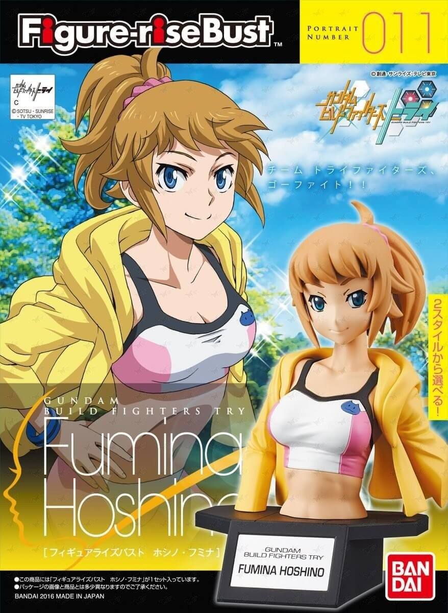 Hoshino Fumina "Gundam Build Fighters Try", Bandai Figure-rise Bust - Image 2