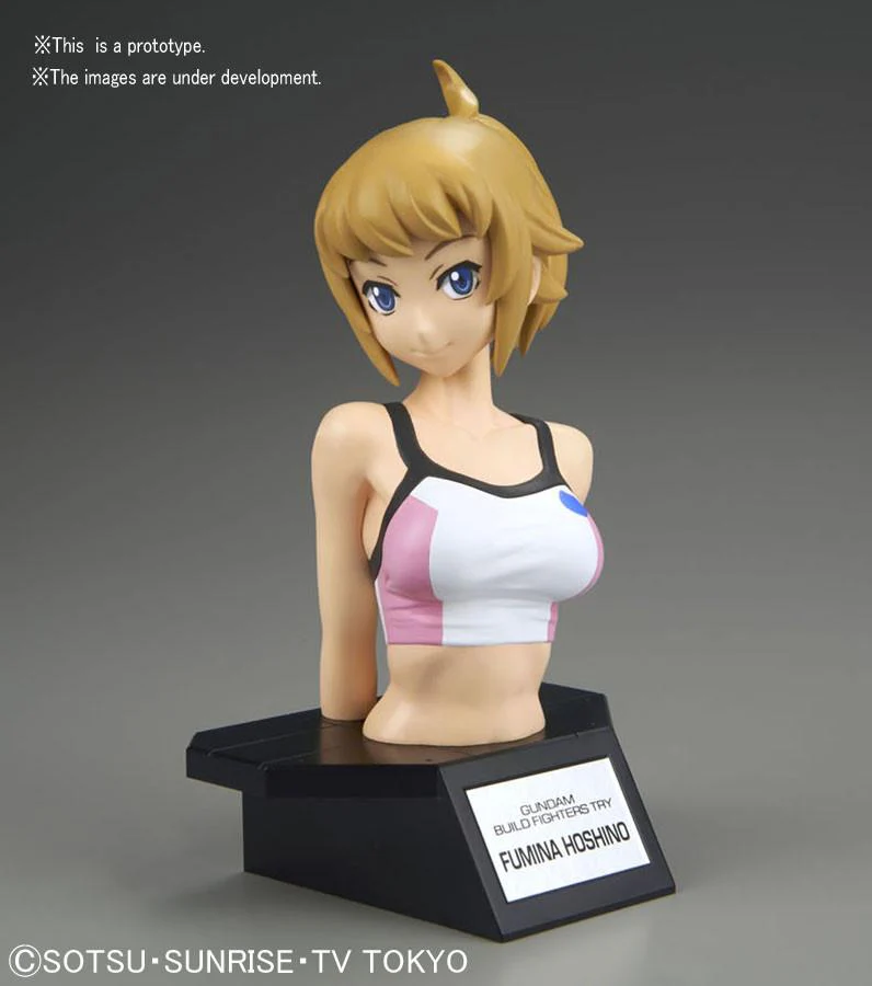 Hoshino Fumina "Gundam Build Fighters Try", Bandai Figure-rise Bust - Image 3