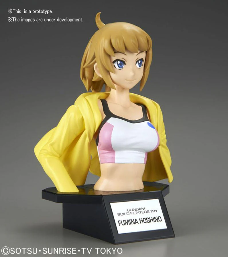 Hoshino Fumina "Gundam Build Fighters Try", Bandai Figure-rise Bust - Image 4
