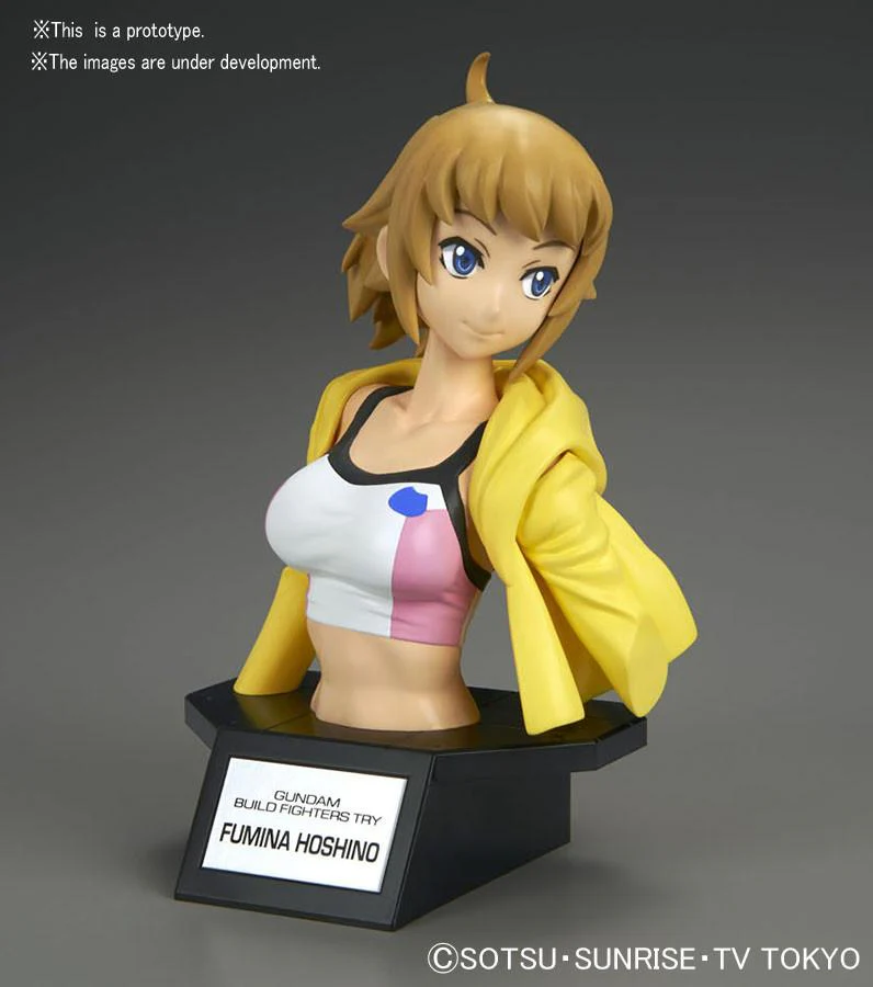 Hoshino Fumina "Gundam Build Fighters Try", Bandai Figure-rise Bust - Image 5