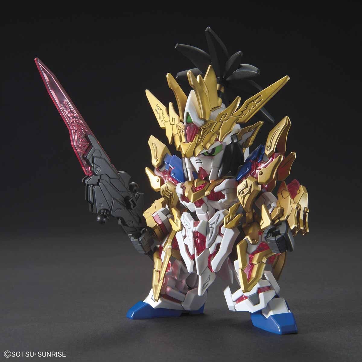 Gundam SD Sangoku Soketsuden Liu Bei Unicorn Gundam Model Kit - Image 3