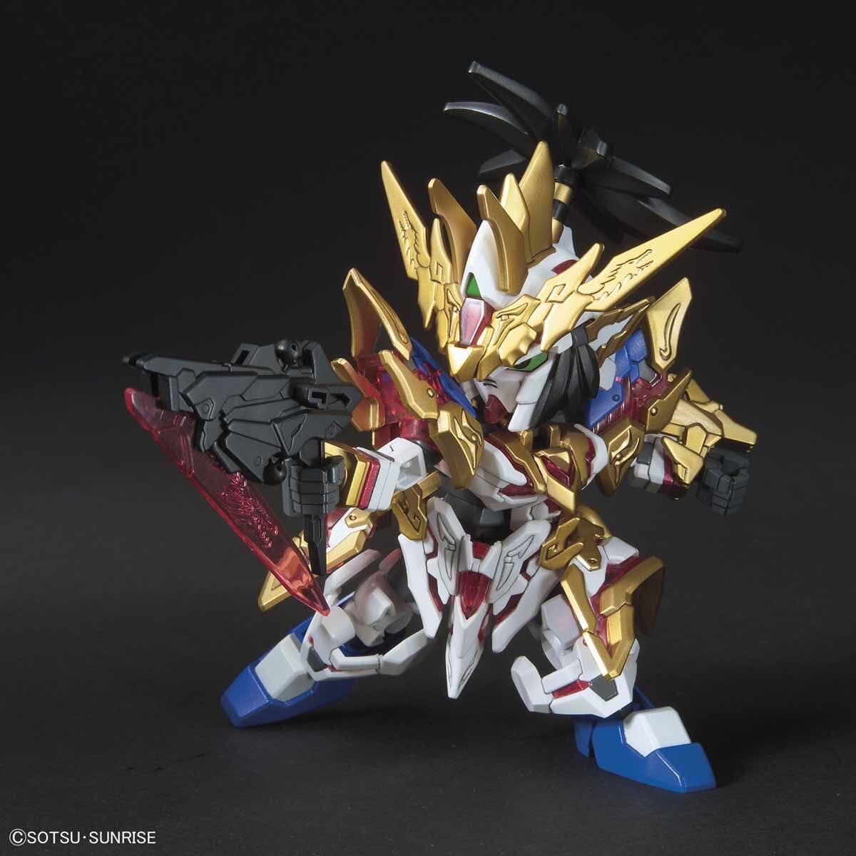 Gundam SD Sangoku Soketsuden Liu Bei Unicorn Gundam Model Kit - Image 4
