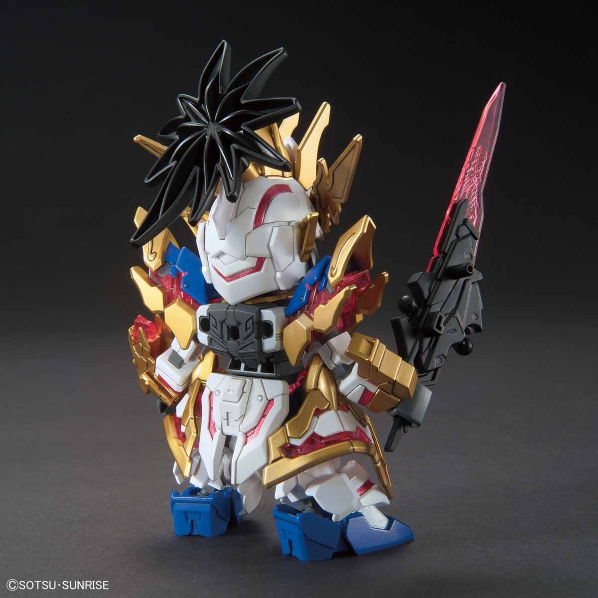 Gundam SD Sangoku Soketsuden Liu Bei Unicorn Gundam Model Kit - Image 6