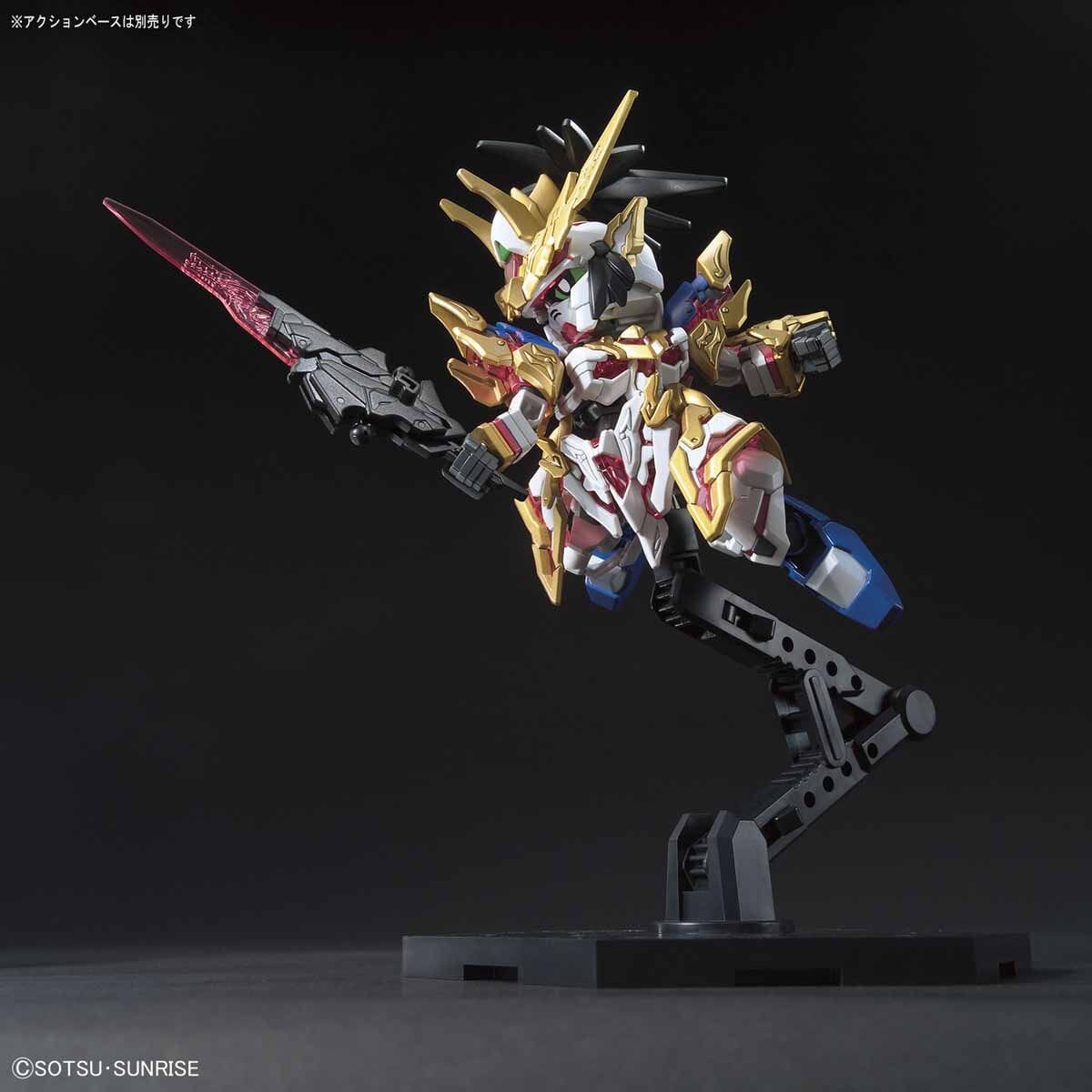 Gundam SD Sangoku Soketsuden Liu Bei Unicorn Gundam Model Kit - Image 7