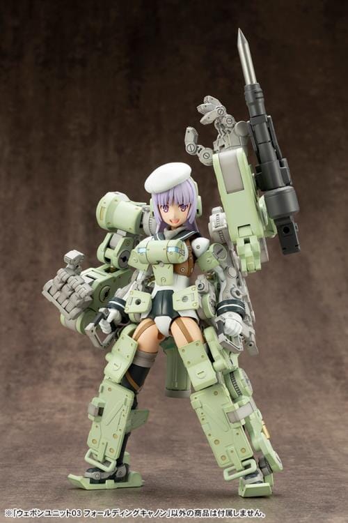 M.S.G. Modeling Support Goods Weapon Unit 03 Folding Cannon - Image 10