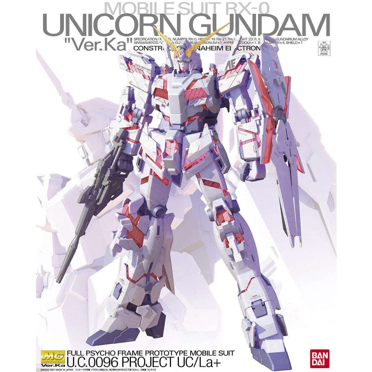 MG 1/100 Unicorn Gundam Ver. Ka - Image 2
