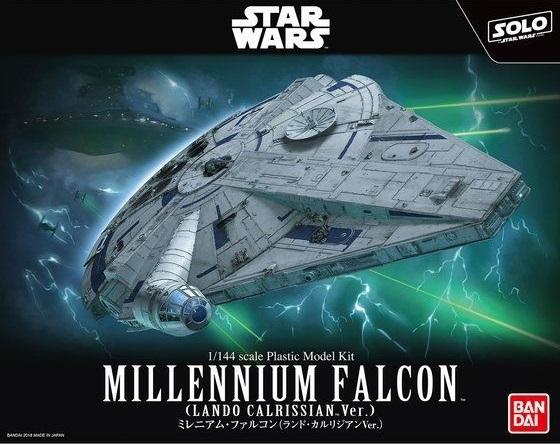 Millennium Falcon (Lando Calrissian Ver.) "Solo: A Star Wars Story", Bandai Star Wars 1/144 Plastic Model Kit - Image 2