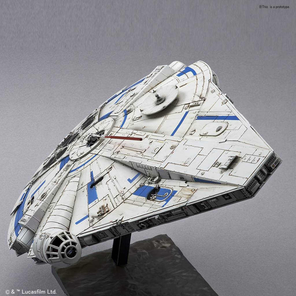 Millennium Falcon (Lando Calrissian Ver.) "Solo: A Star Wars Story", Bandai Star Wars 1/144 Plastic Model Kit - Image 3
