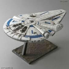 Millennium Falcon (Lando Calrissian Ver.) "Solo: A Star Wars Story", Bandai Star Wars 1/144 Plastic Model Kit - Image 9