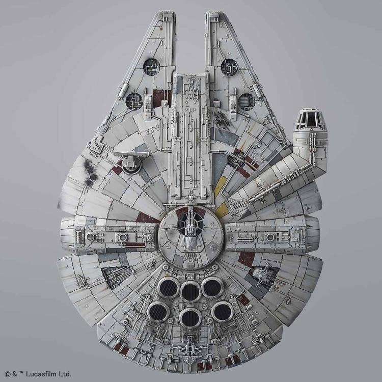 Star Wars The Last Jedi Millennium Falcon 1/144 Scale Model Kit - Image 9