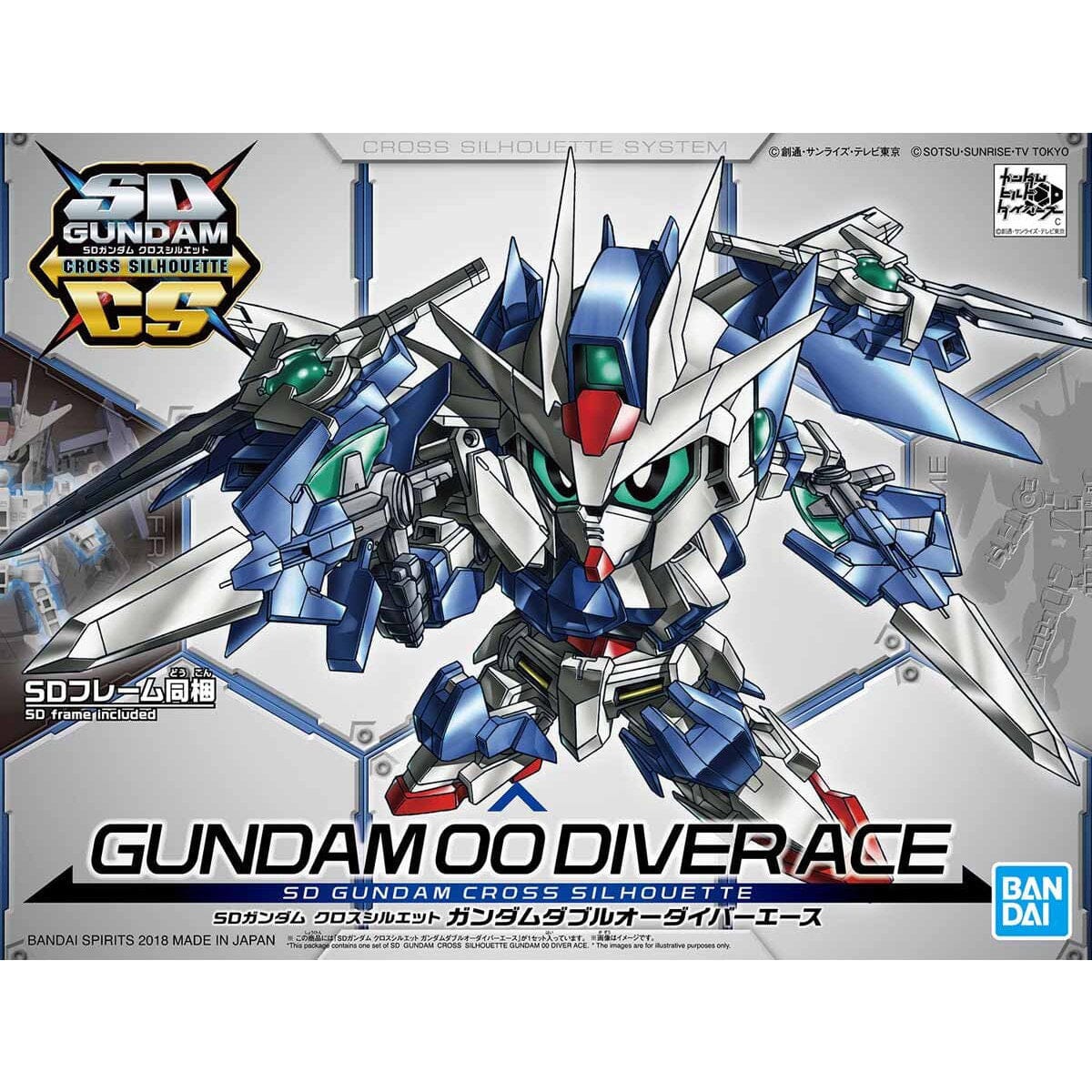 Gundam Build Divers SDCS Gundam 00 Diver Ace Model Kit - Image 2