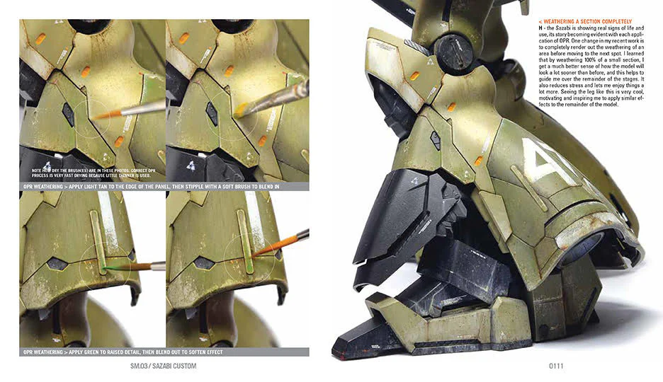 SM.03 Custom Sazabi Weathering Book - Image 20
