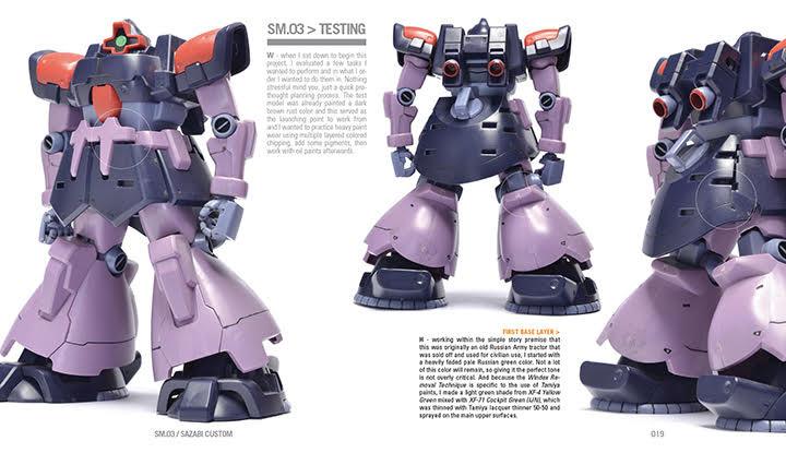 SM.03 Custom Sazabi Weathering Book - Image 7