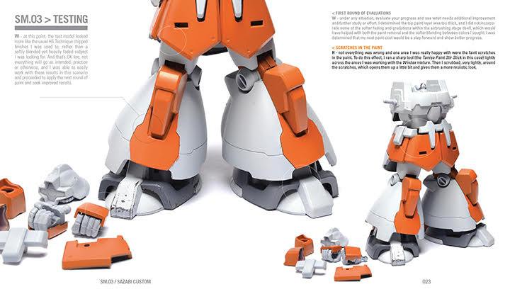 SM.03 Custom Sazabi Weathering Book - Image 8
