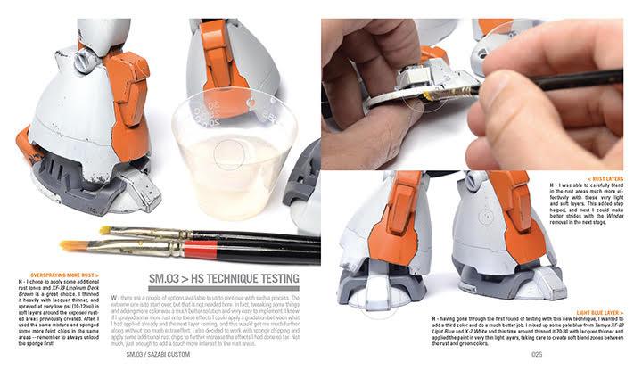 SM.03 Custom Sazabi Weathering Book - Image 9