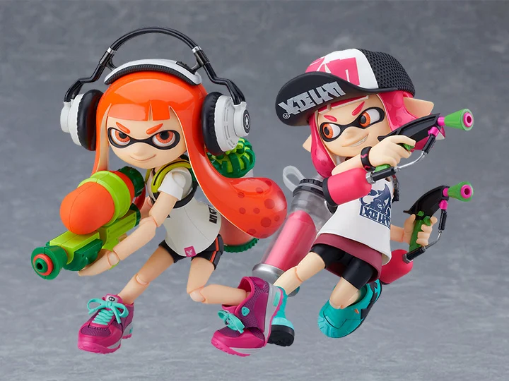 Splatoon figma No.400-DX Splatoon Girl Two-Pack