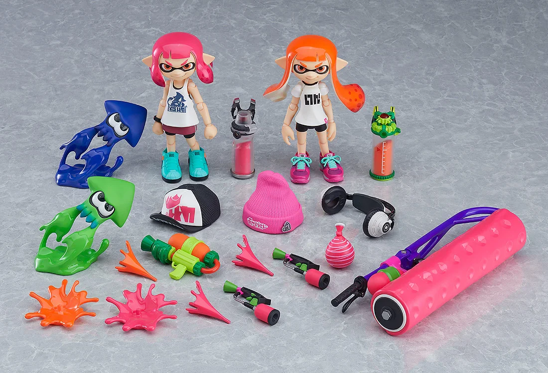 Splatoon figma No.400-DX Splatoon Girl Two-Pack - Image 14