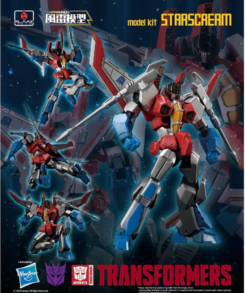 Starscream "Transformers", Flame Toys Furai Model Kit - Image 2