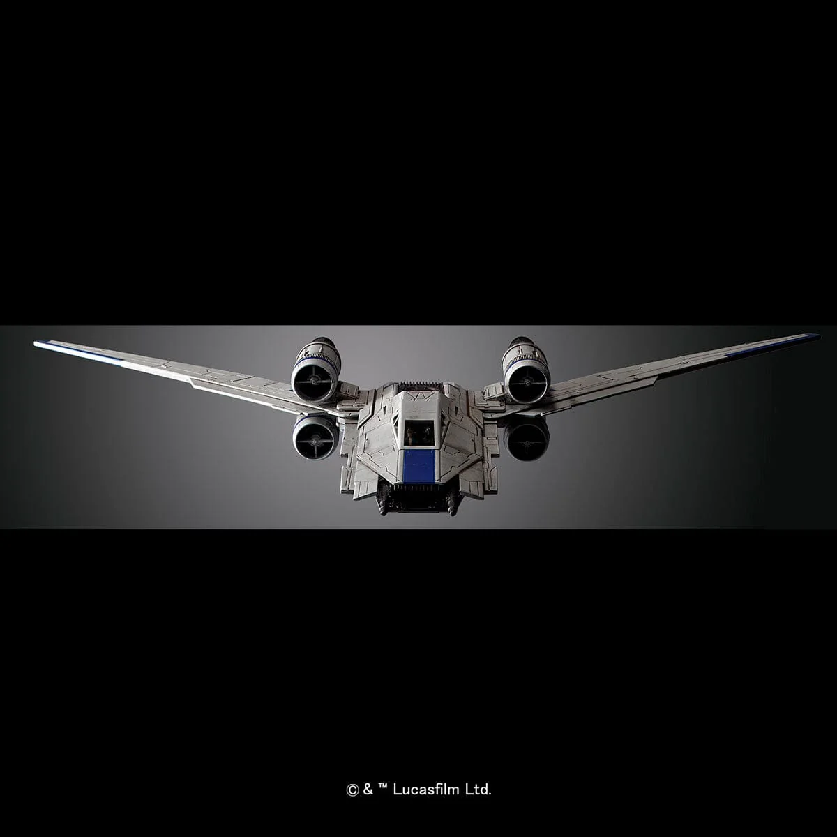 Rogue One A Star Wars Story U-Wing Fighter & TIE Striker 1/144 Scale Model Kit - Image 11