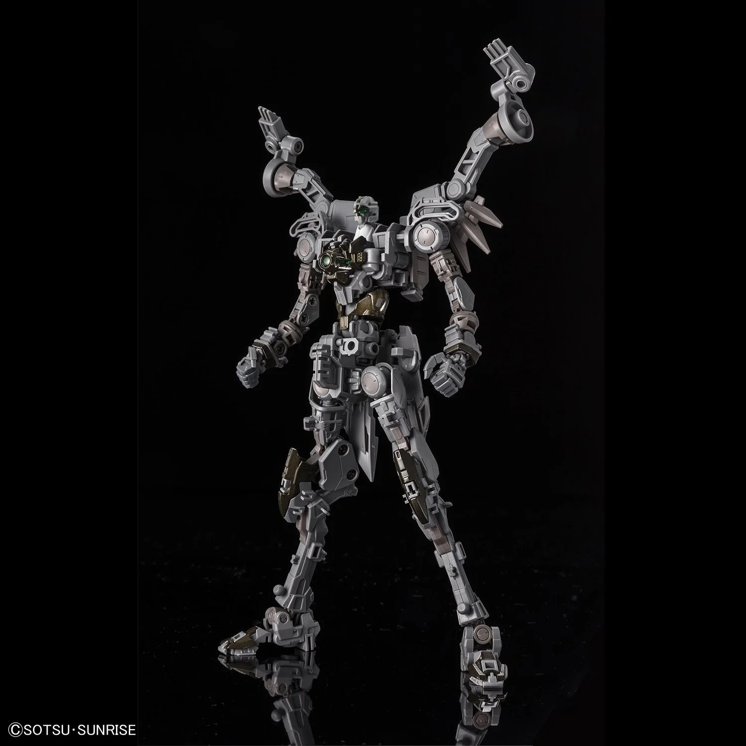 Wing Gundam Zero (EW) (Plated Coating), "Gundam Wing: Endless Waltz", Bandai Hi-Resolution Model 1/100 - Image 3