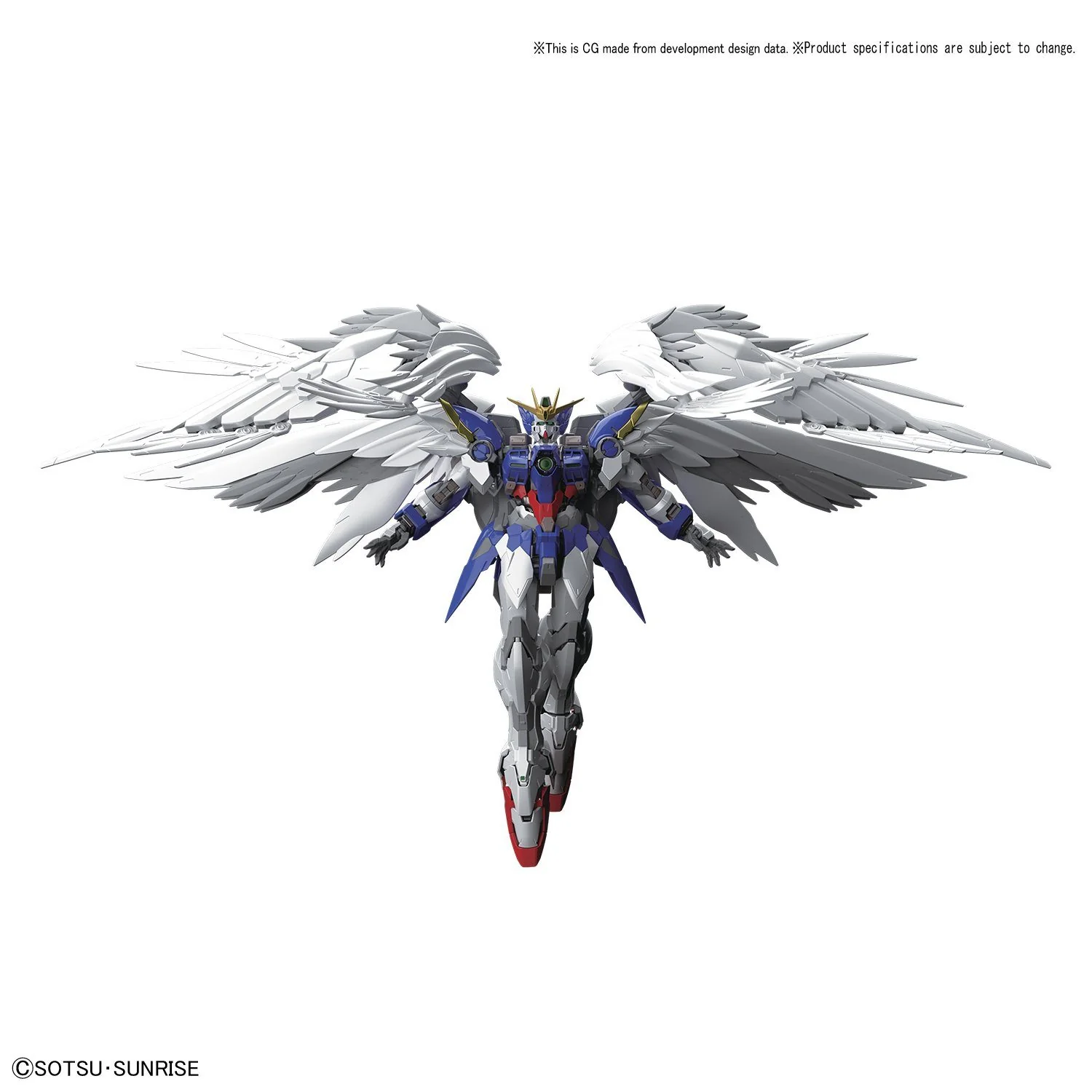 Wing Gundam Zero (EW) (Plated Coating), "Gundam Wing: Endless Waltz", Bandai Hi-Resolution Model 1/100 - Image 4