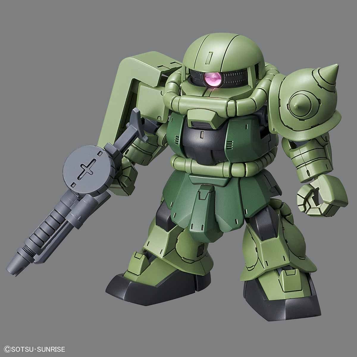 Mobile Suit Gundam SDCS #4 Zaku II Model Kit - Image 3