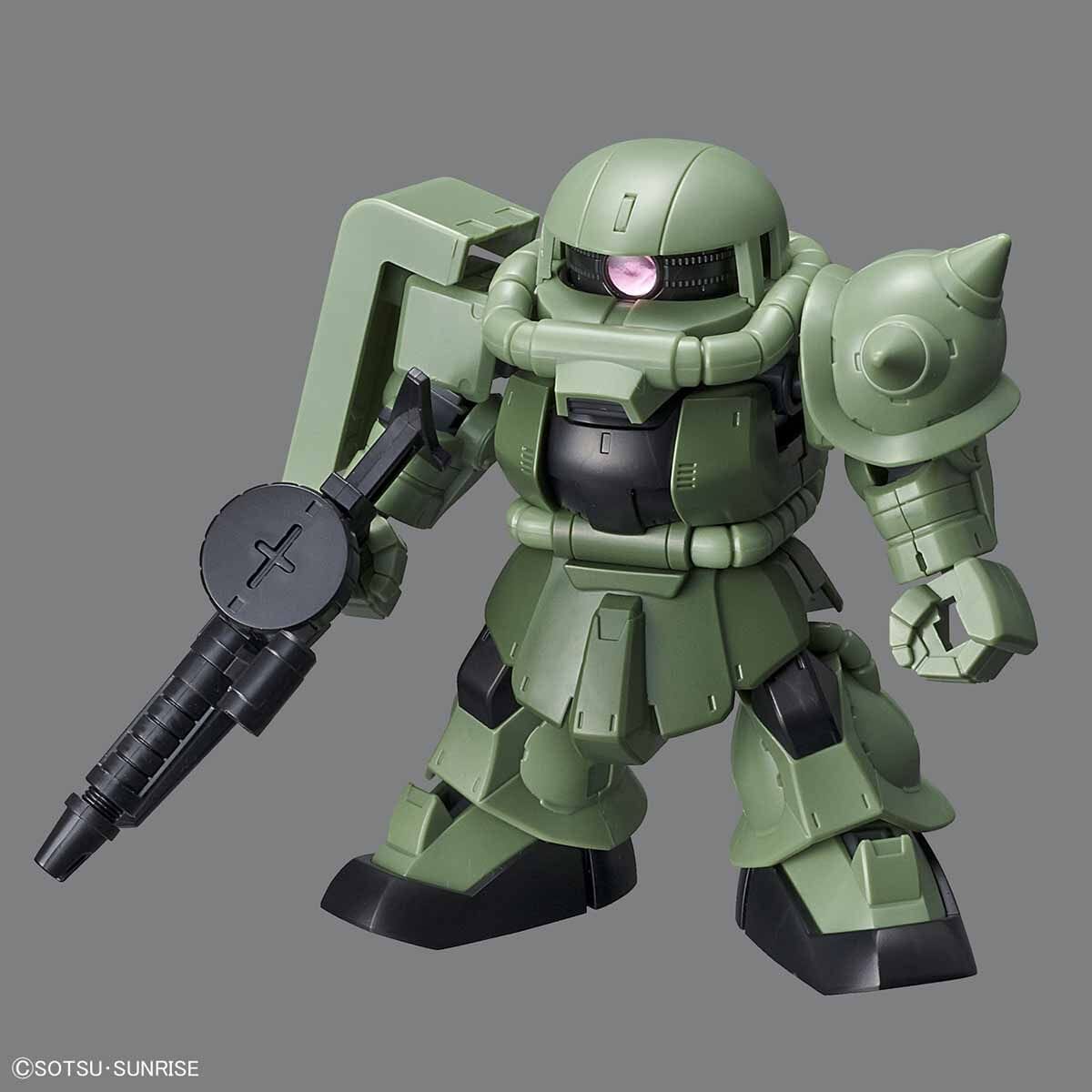 Mobile Suit Gundam SDCS #4 Zaku II Model Kit - Image 8
