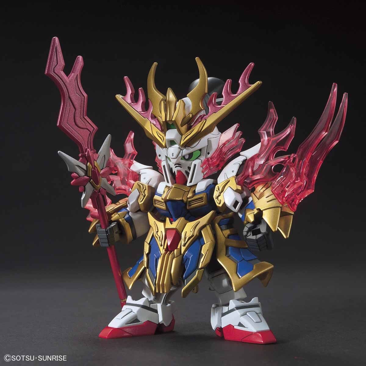 SD Gundam World Sangoku Soketsuden Zhang Fei God Gundam Model Kit - Image 3