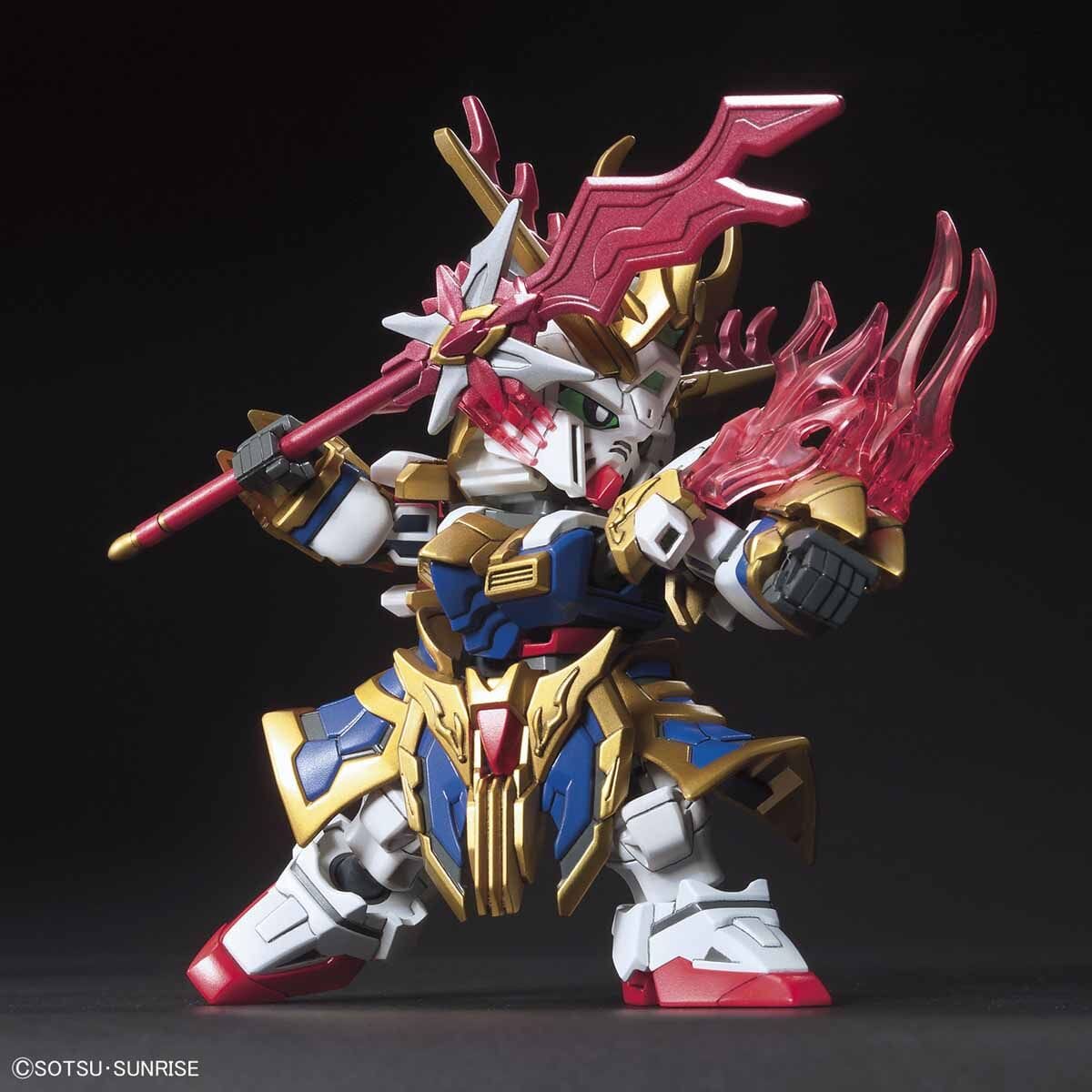 SD Gundam World Sangoku Soketsuden Zhang Fei God Gundam Model Kit - Image 4