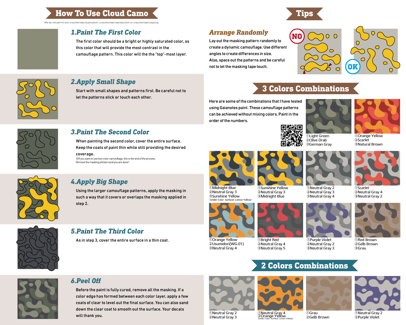Precut Cloud Camouflage Masking 3 (Large) - Image 4