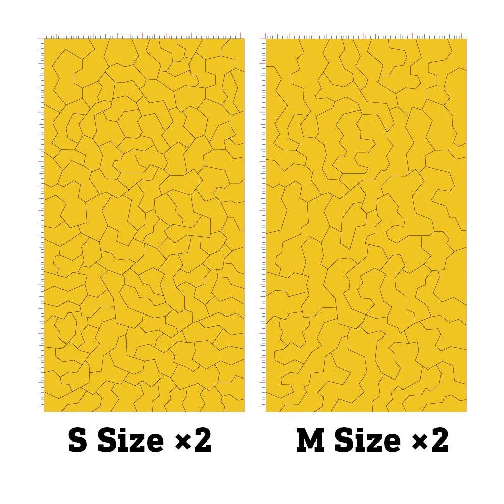 Precut Masking for Splinter Camouflage (Each 2 Total 4pcs) - Image 3
