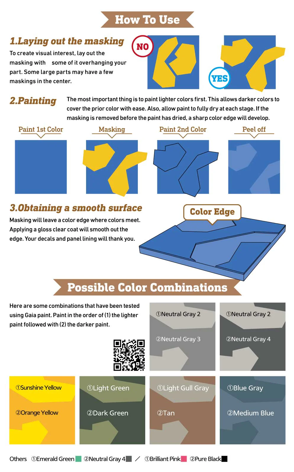 Precut Masking for Splinter Camouflage (Each 2 Total 4pcs) - Image 8