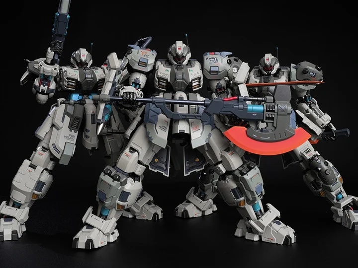 Progenitor Effect Illustrious Class ZY006 Team Foxhound Butcher Mecha Action Figure Set