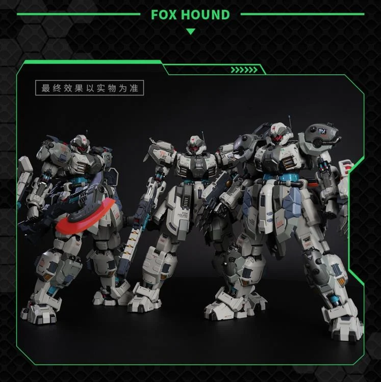 Progenitor Effect Illustrious Class ZY006 Team Foxhound Butcher Mecha Action Figure Set - Image 3