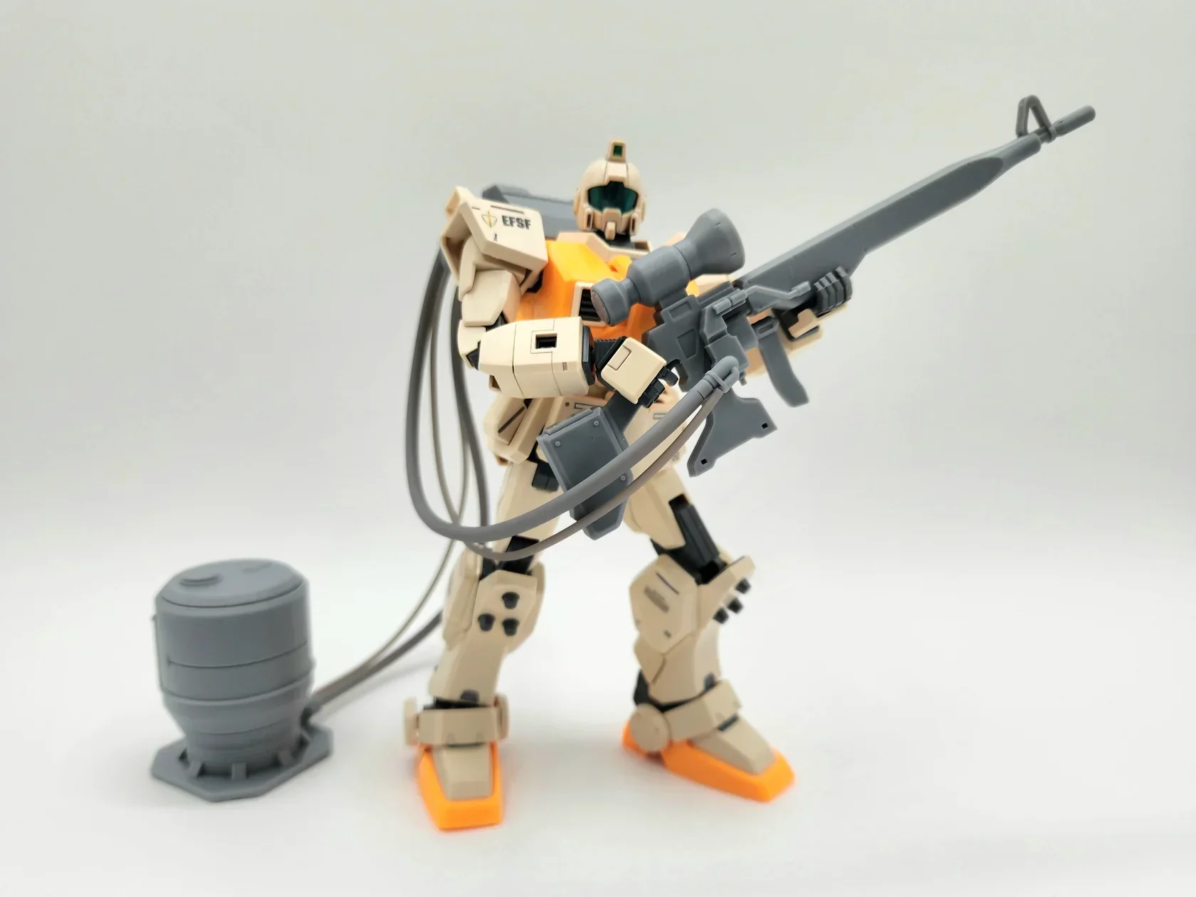 Project V Hobby GM Sniper Beam Rifle and Generator 1/144 Resin Conversion Kit - Image 2