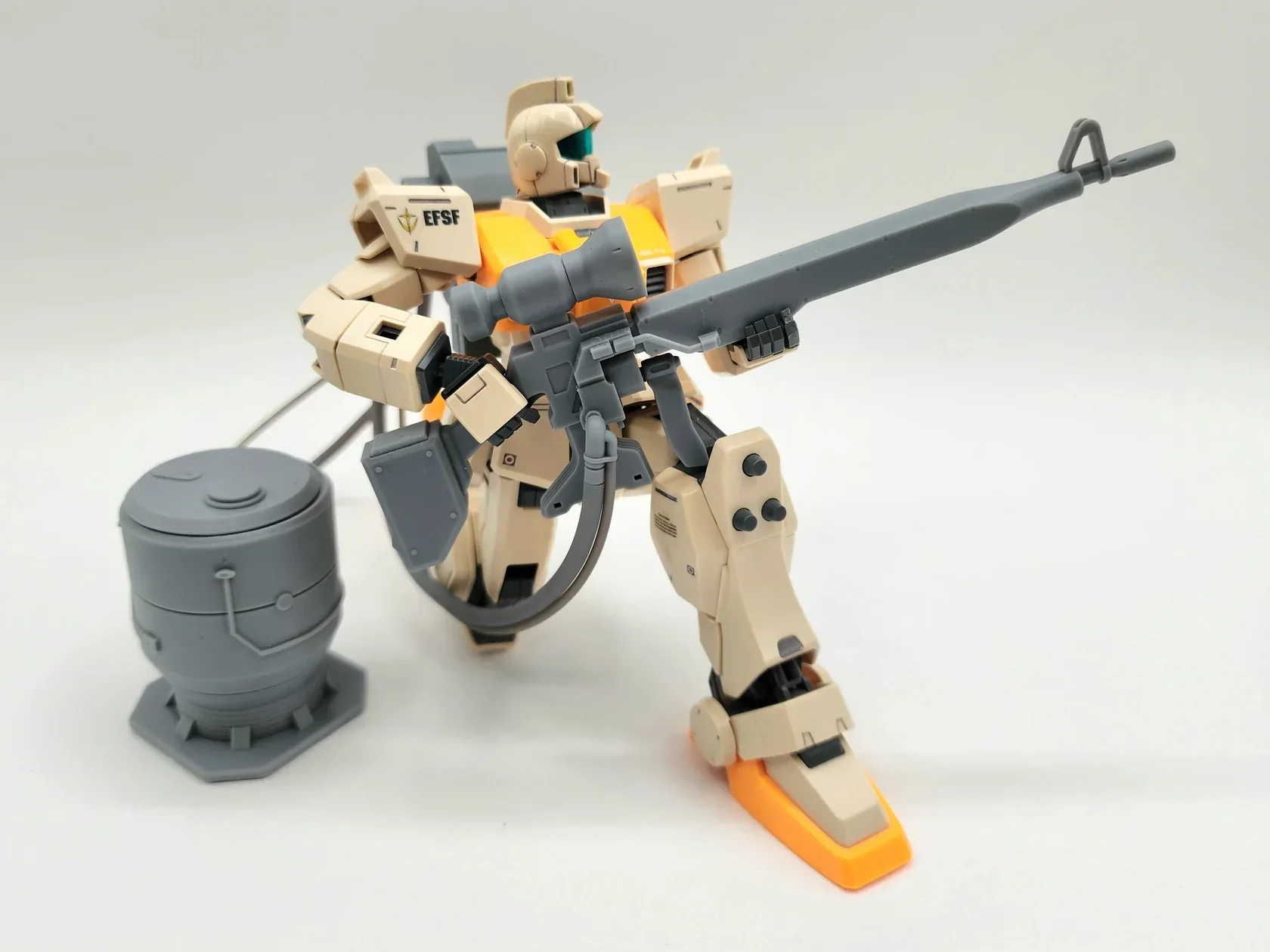 Project V Hobby GM Sniper Beam Rifle and Generator 1/144 Resin Conversion Kit - Image 3