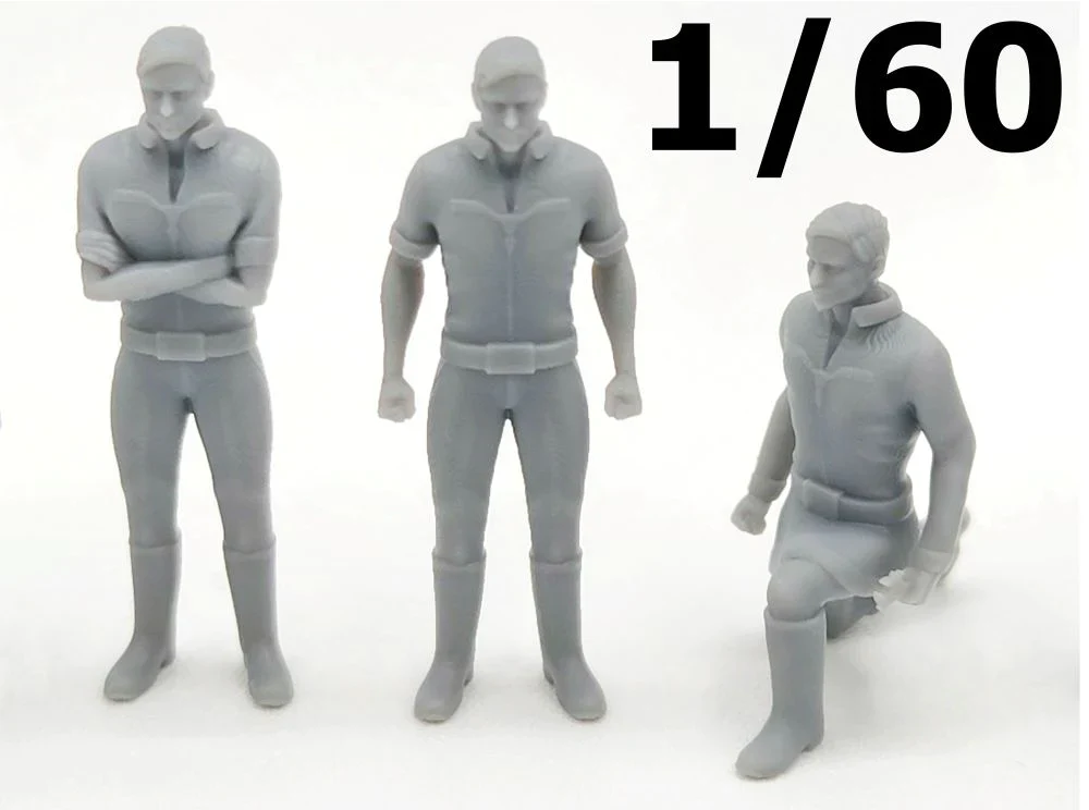 Project V Hobby Zeon Hangar Crew 1/60 Resin Kit - Image 3