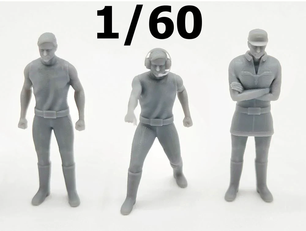 Project V Hobby Zeon Hangar Crew 1/60 Resin Kit - Image 4