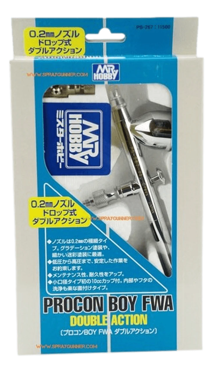 PS267 Mr. Procon Boy FWA (0.2mm) Airbrush, GSI - Image 2