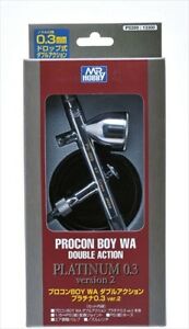 PS289 Mr. Procon Boy WA Platinum (0.3mm) Airbrush w/ Air Up System, GSI - Image 2