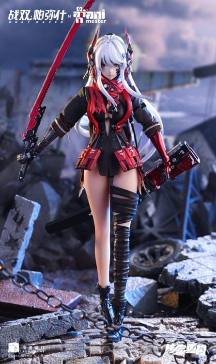 Punishing Gray Raven Lucia: Crimson Abyss (Nuclear Gold Reconstruction) 1/9 Scale Figure - Image 12