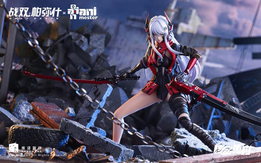 Punishing Gray Raven Lucia: Crimson Abyss (Nuclear Gold Reconstruction) 1/9 Scale Figure - Image 17