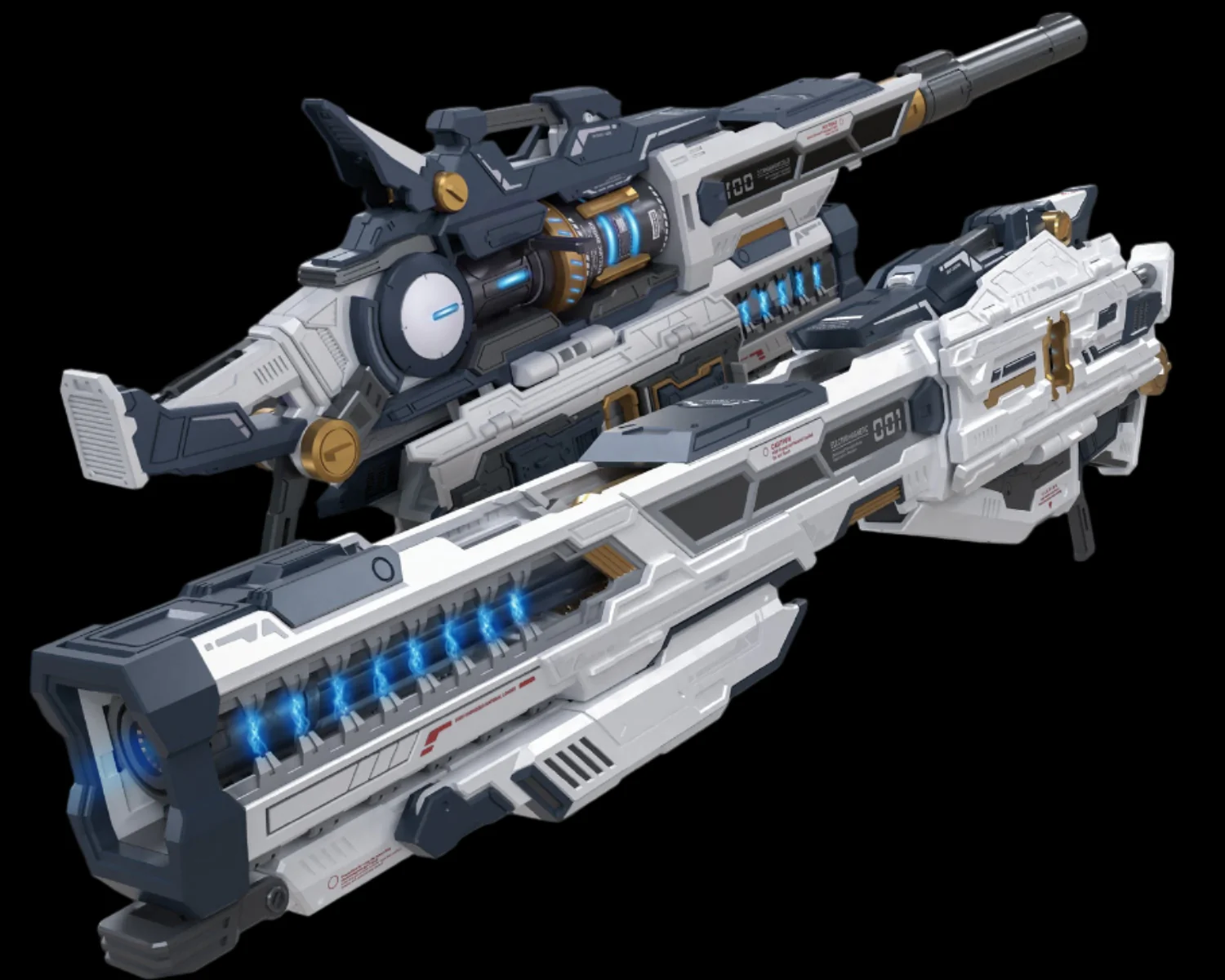 QianQiu Shang 01UG - MB Style Hi-Nu Mega Bazooka UPGRADE (Black)