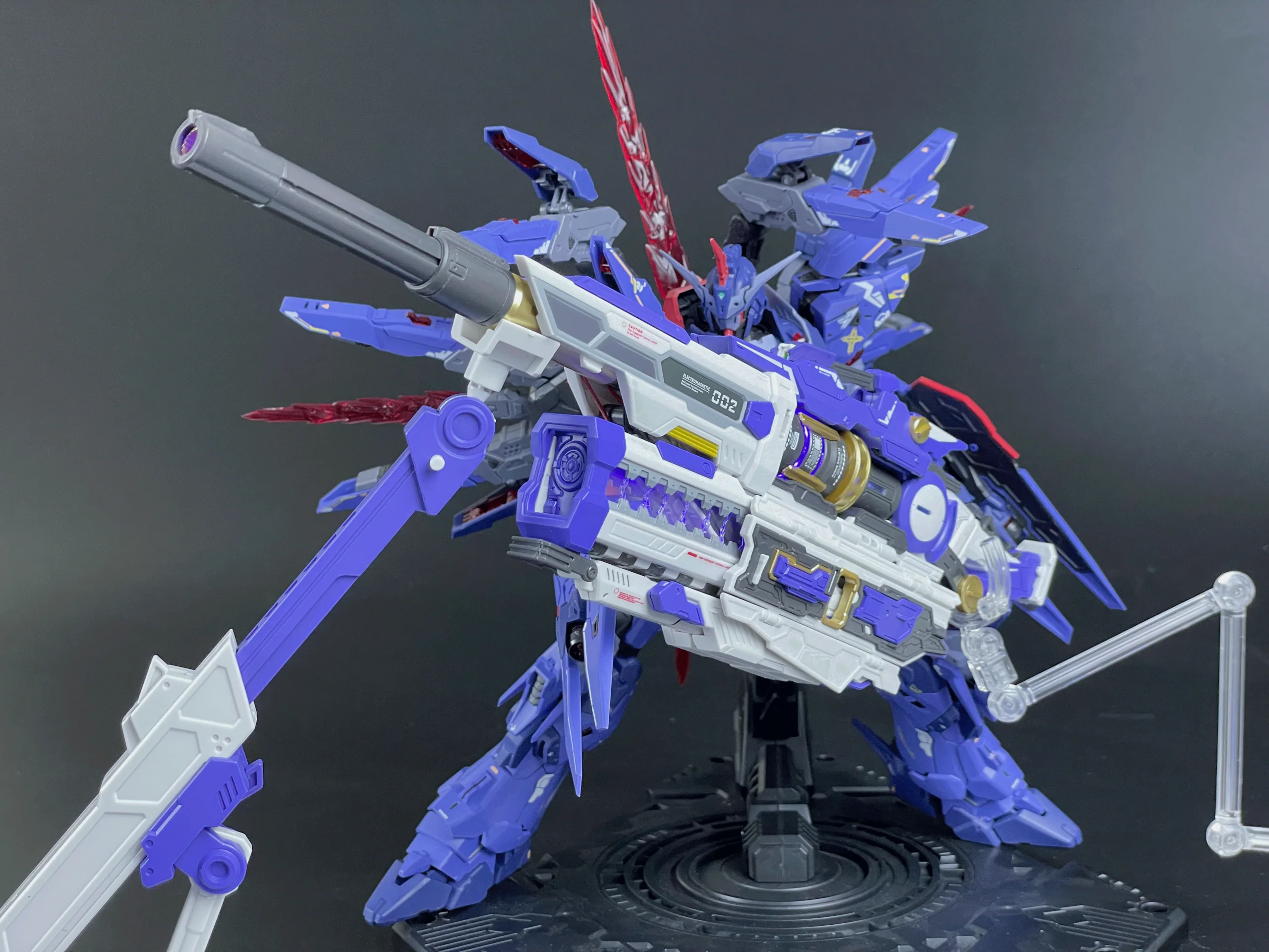 QianqiuShang Hyper Mega Bazooka Launcher Model Kit (Purple) - Image 2