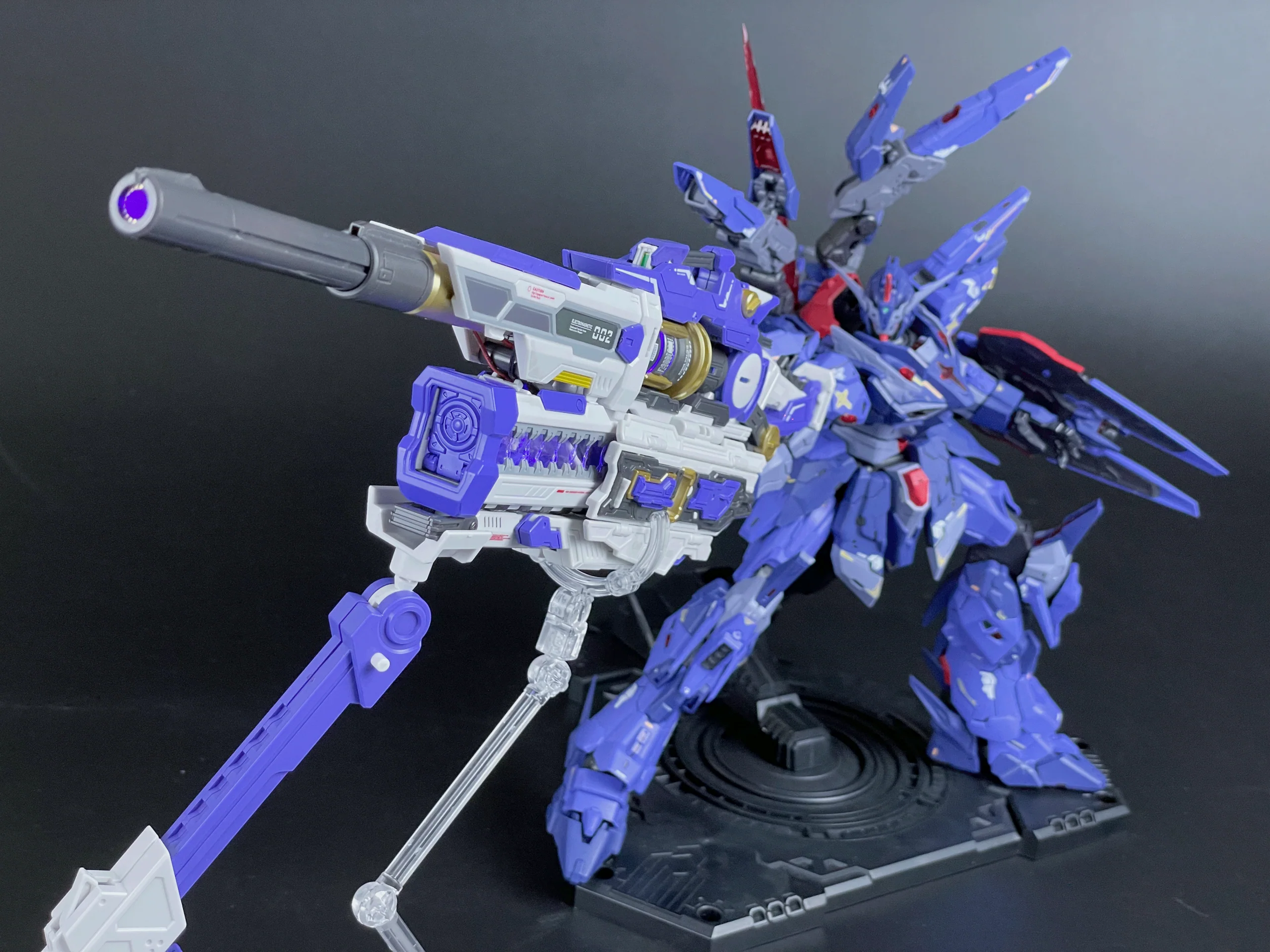 QianqiuShang Hyper Mega Bazooka Launcher Model Kit (Purple) - Image 3