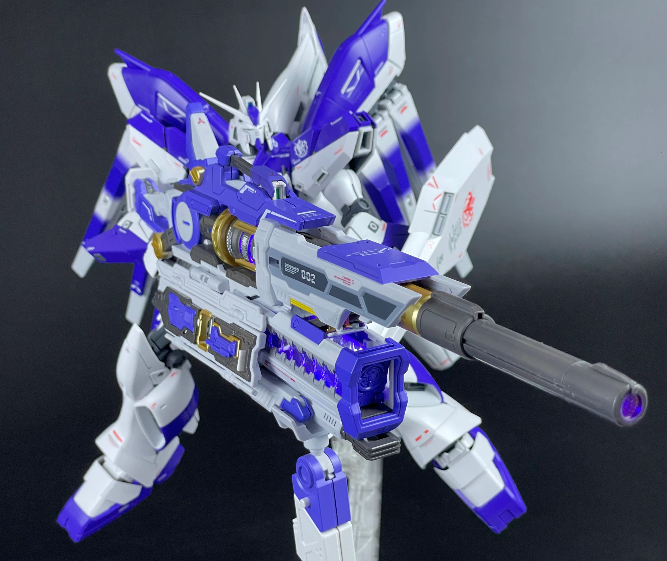 QianqiuShang Hyper Mega Bazooka Launcher Model Kit (Purple) - Image 4